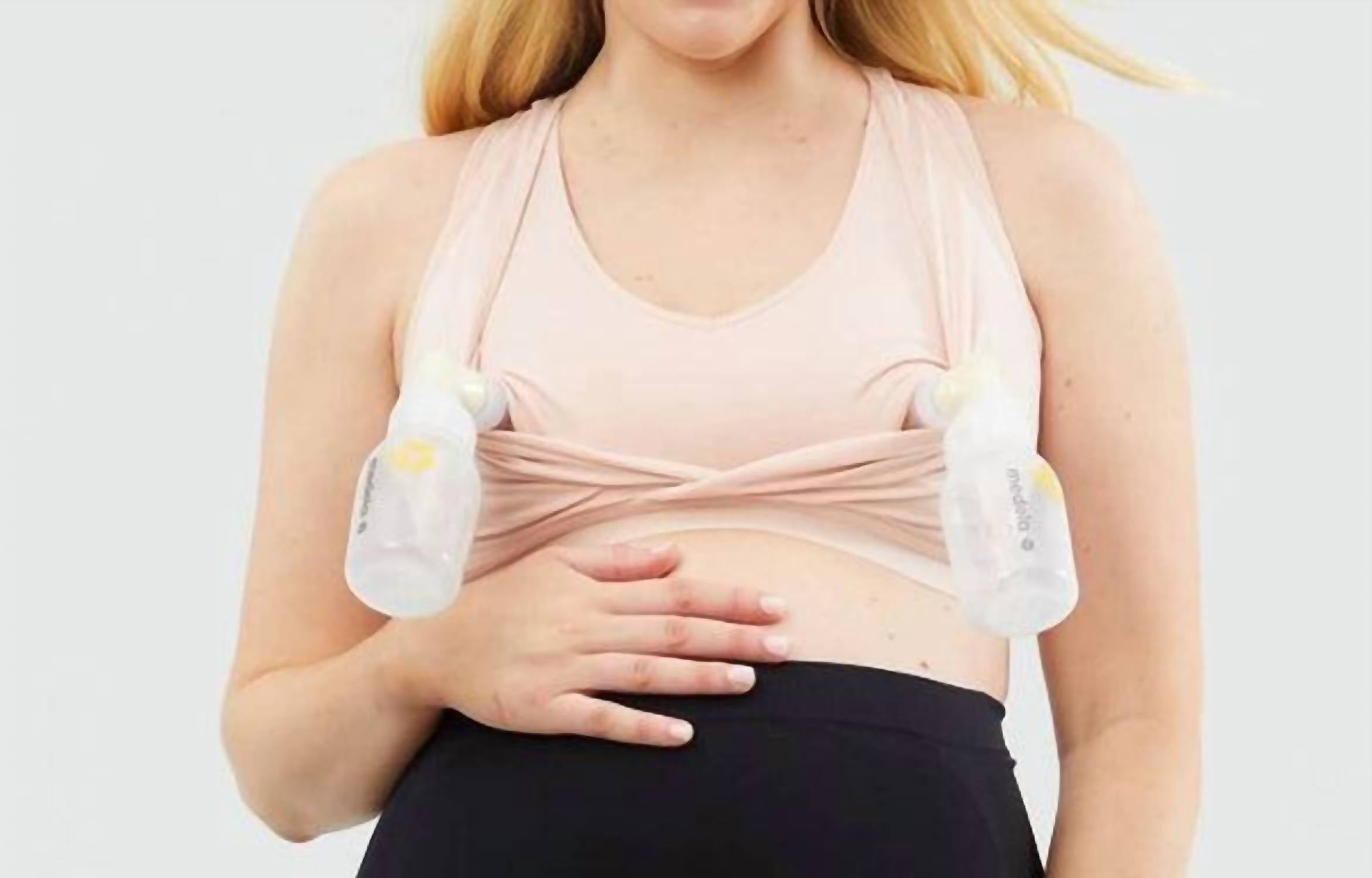 Cake Maternity Lotus Pumping Bra in blush - women's intimate - view 5