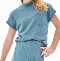 Good Girl - Berkely Knit Mock Neck Top