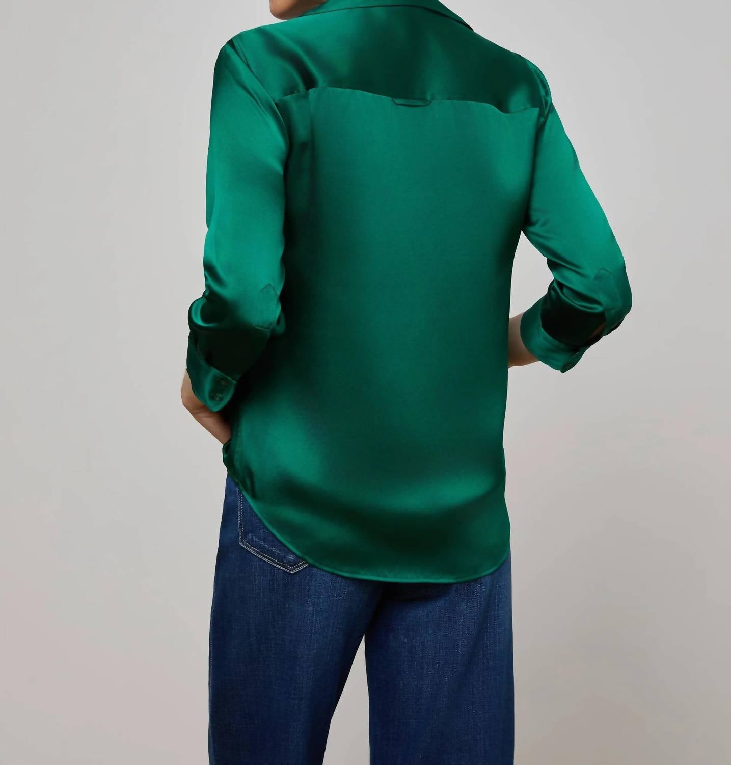L'Agence - Dani Silk Blouse