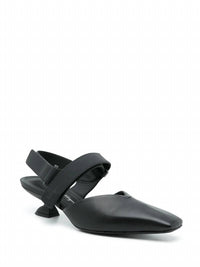 Salvatore Ferragamo Women's Square-toe Pumps in black - women's heels - view 127