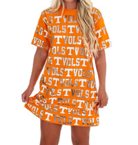 Stewart Simmons - Tennessee Sequin Repeat T-shirt Mini Dress