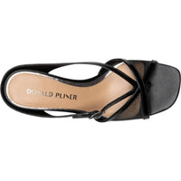 DONALD PLINER Women's Remixx Strappy Mule Heel in black - women's heels - alternate view