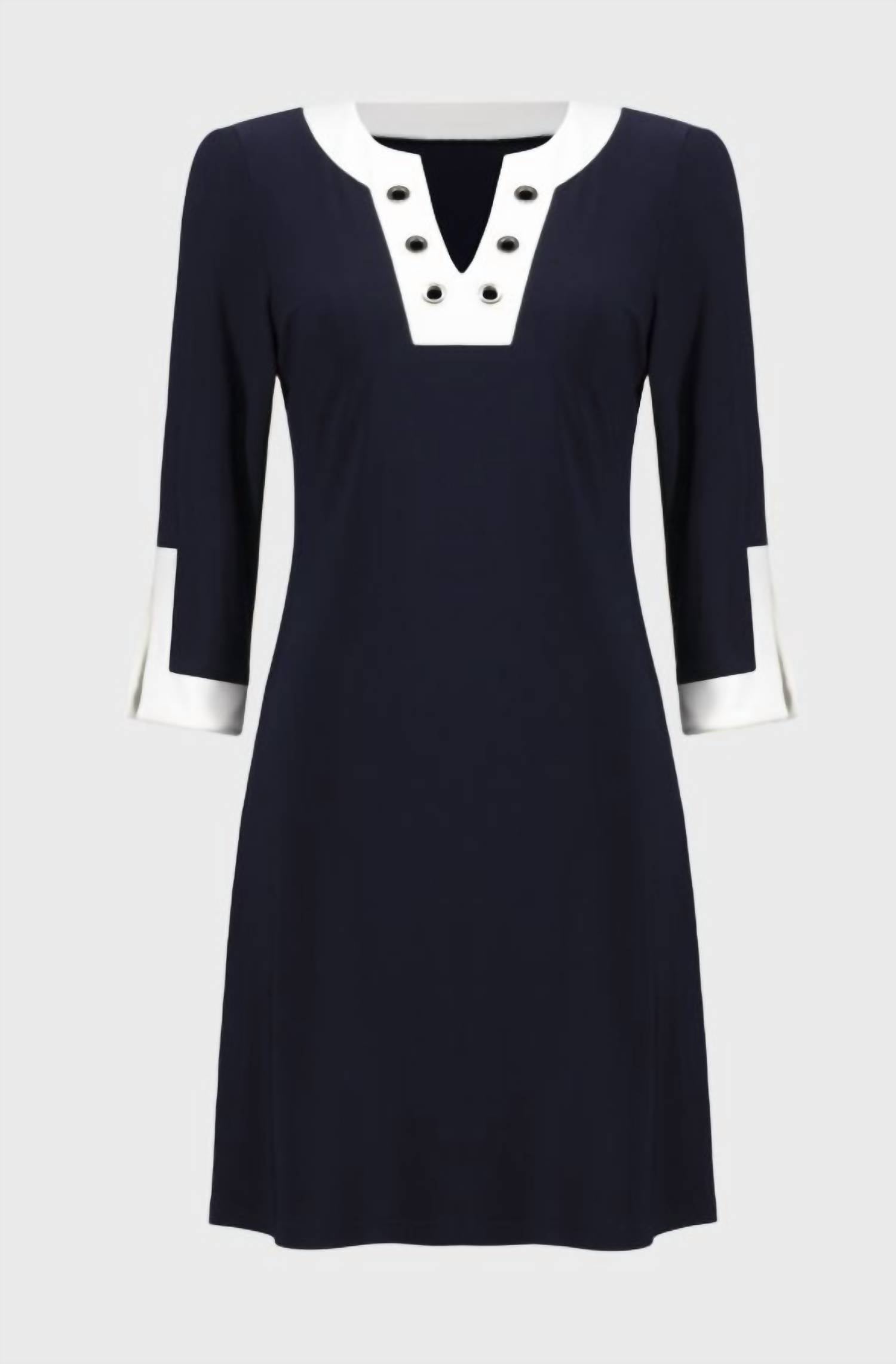 Joseph Ribkoff - Knee-length A-line Dress