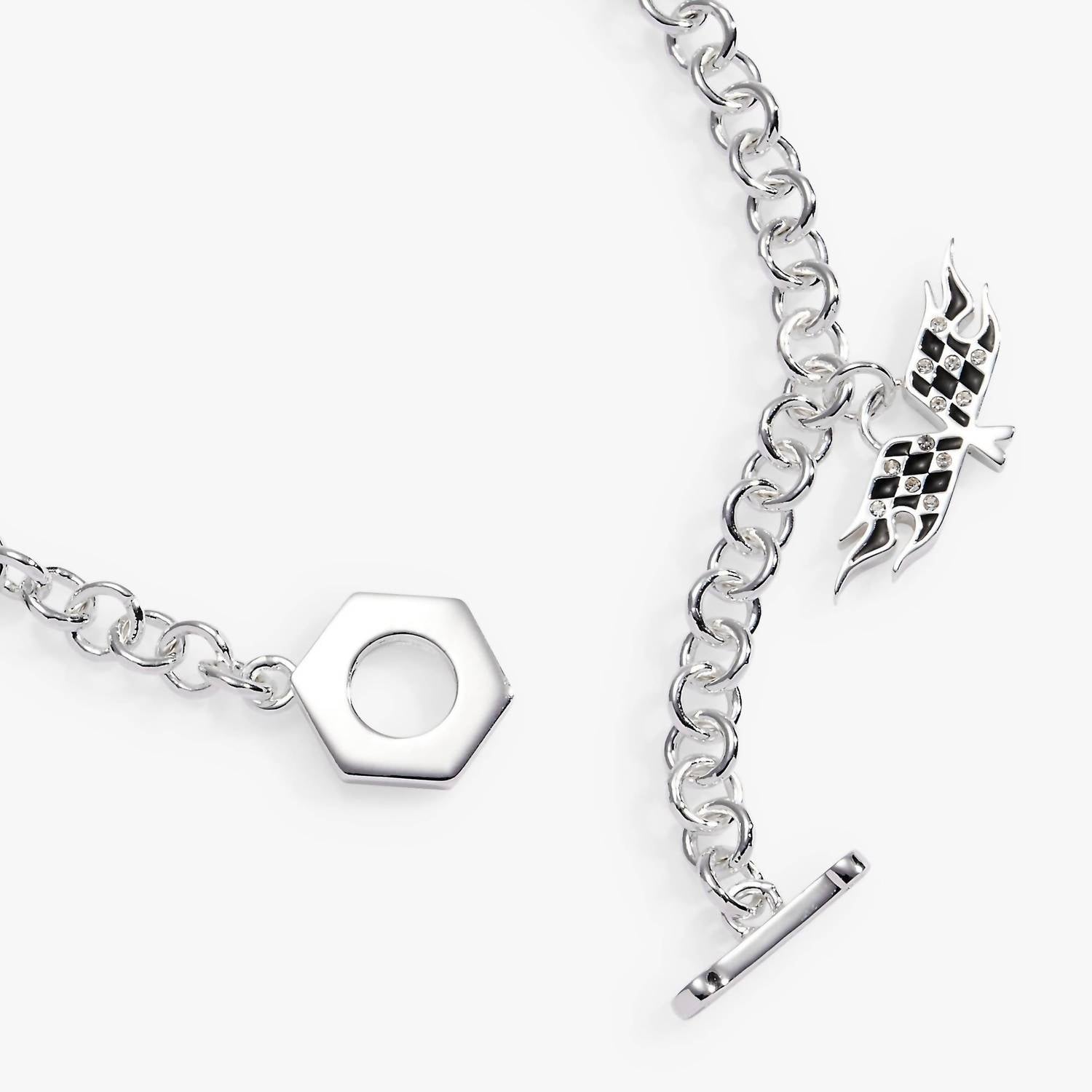 Alex & Ani - Hot Wheels Racecar Toggle Charm Bracelet