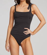 Saltwater Luxe - Tie Tank Bodysuit