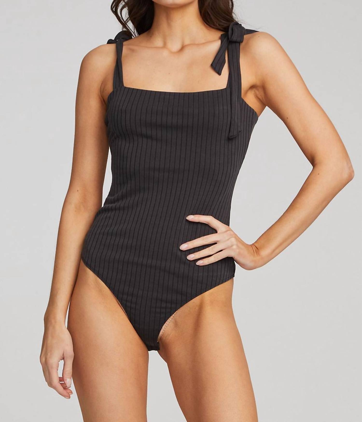 Saltwater Luxe - Tie Tank Bodysuit