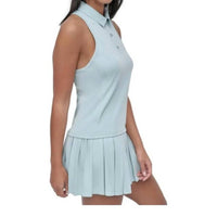 Dkny - Court Racerback Polo Tank Top