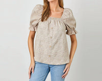 Polagram - Square Neck Blouse