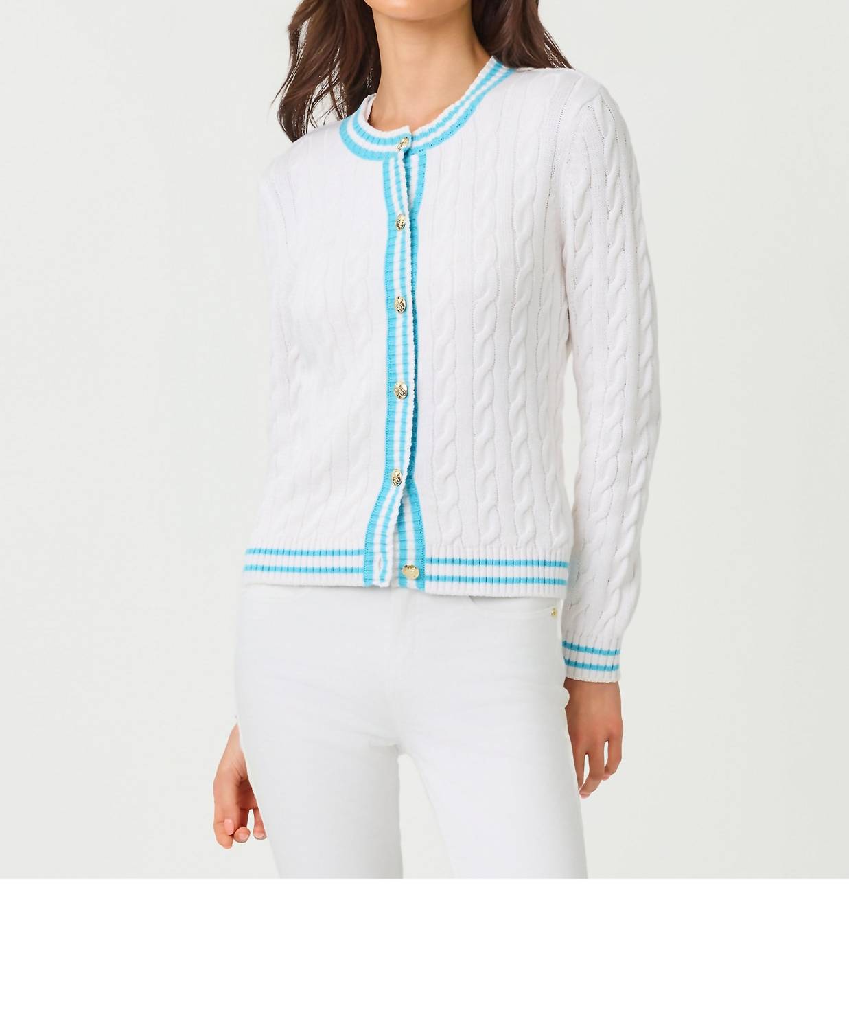 Lilly Pulitzer - Brockton Crew Neck Cardigan