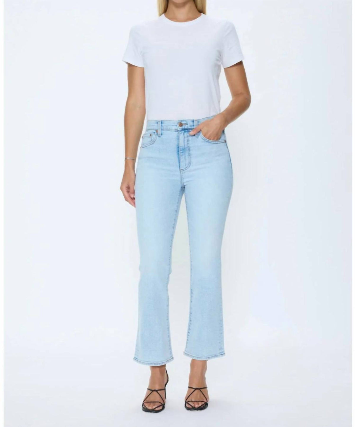 Pistola - Lennon High Rise Crop Bootcut Jean