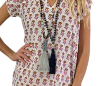 Just Darviny - Sally V-neck Mini Dress