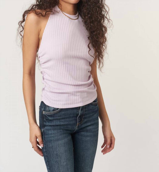 Project Social T - After the Rain Rib Halter Top