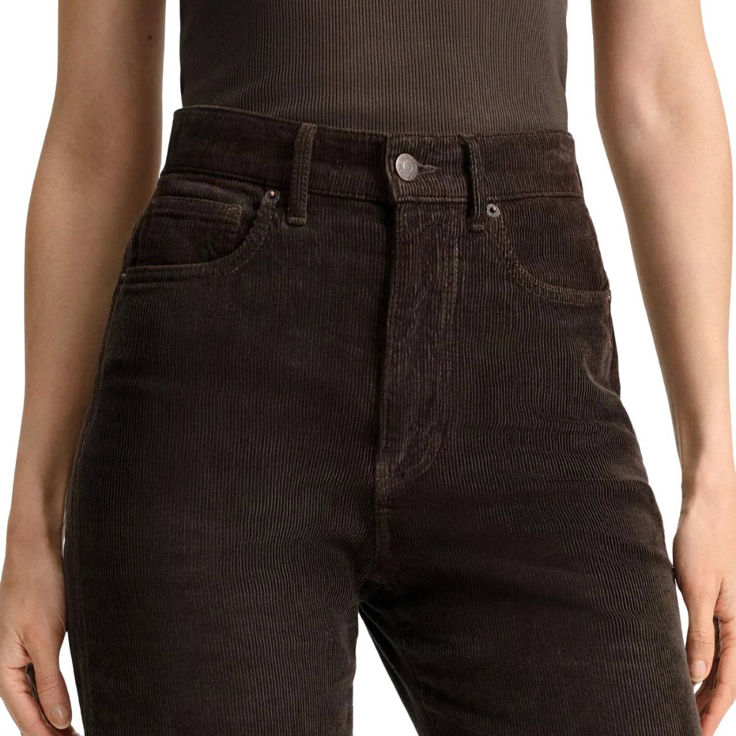 Veronica Beard - Taylor High Rise Wide Leg Corduroy Pants