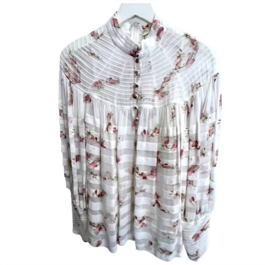 Zimmermann - WOMEN'S DANCER TUCK BLOUSE