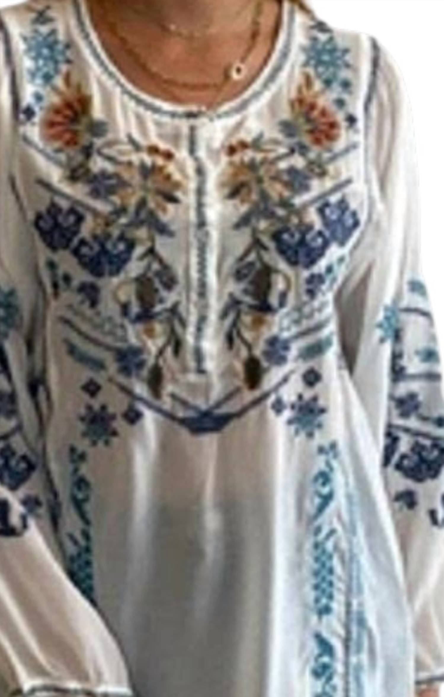 Johnny Was - Raisa Long Sleeve Blouse