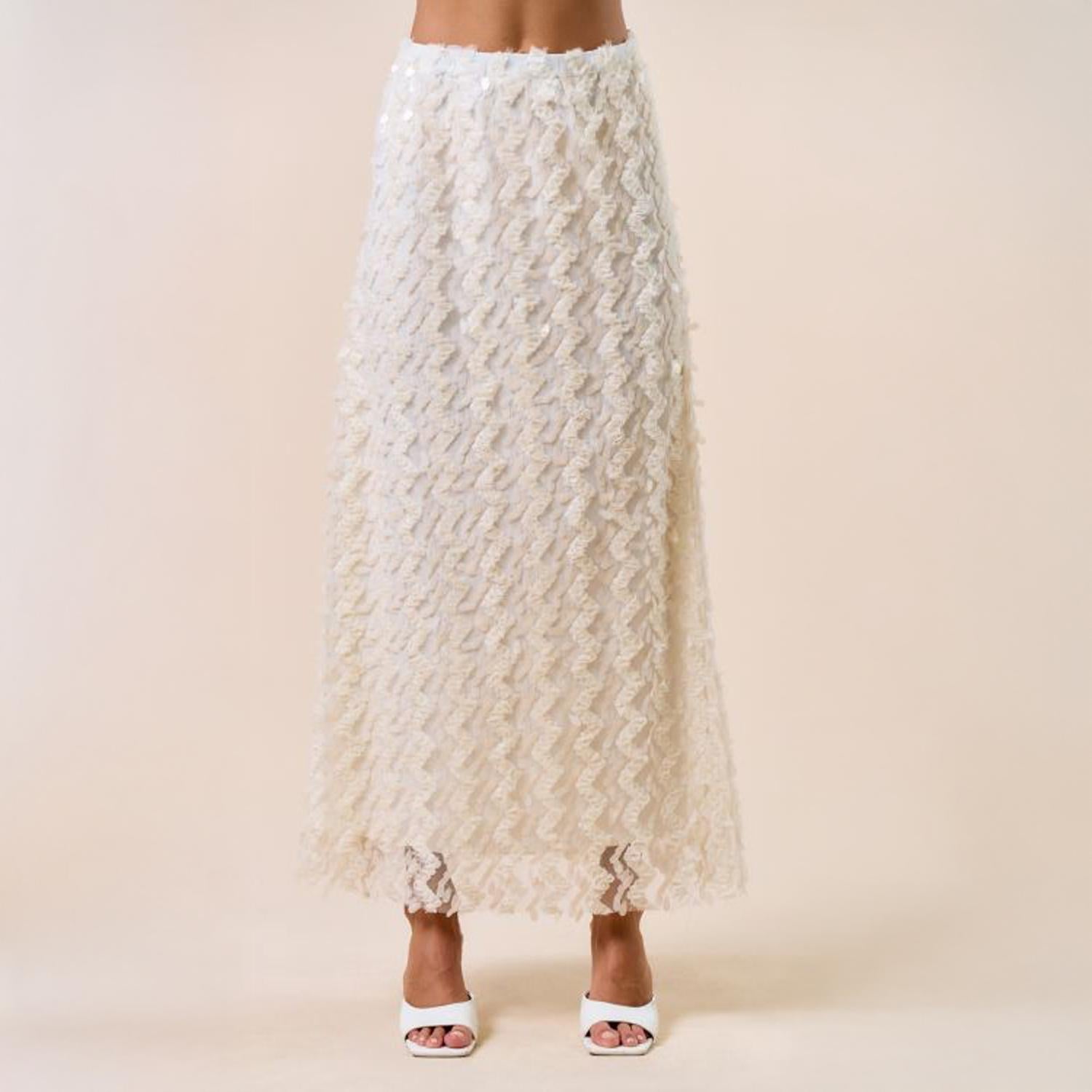 Lalavon - Sequin Maxi Skirt