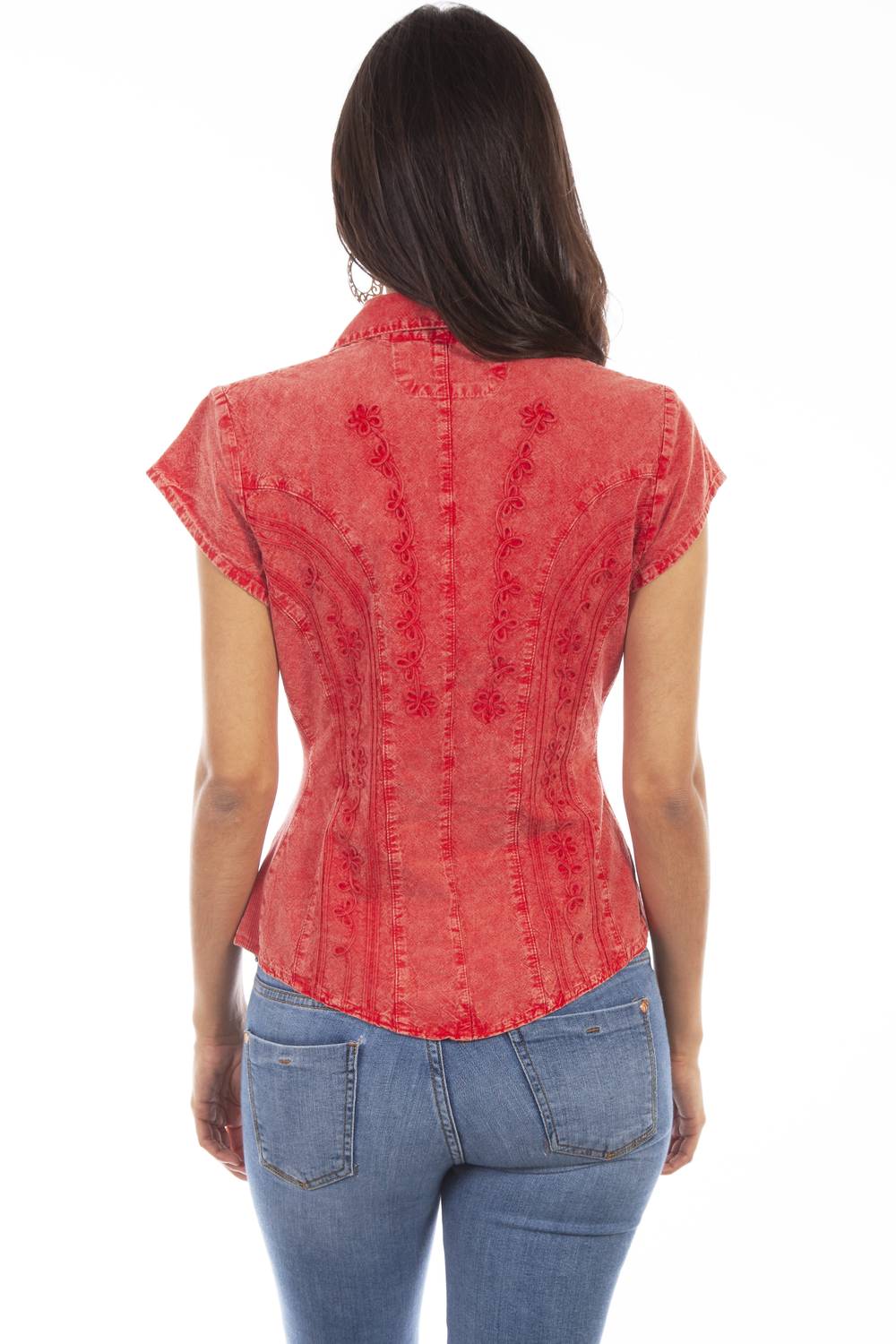 Scully - Cap Sleeve Blouse