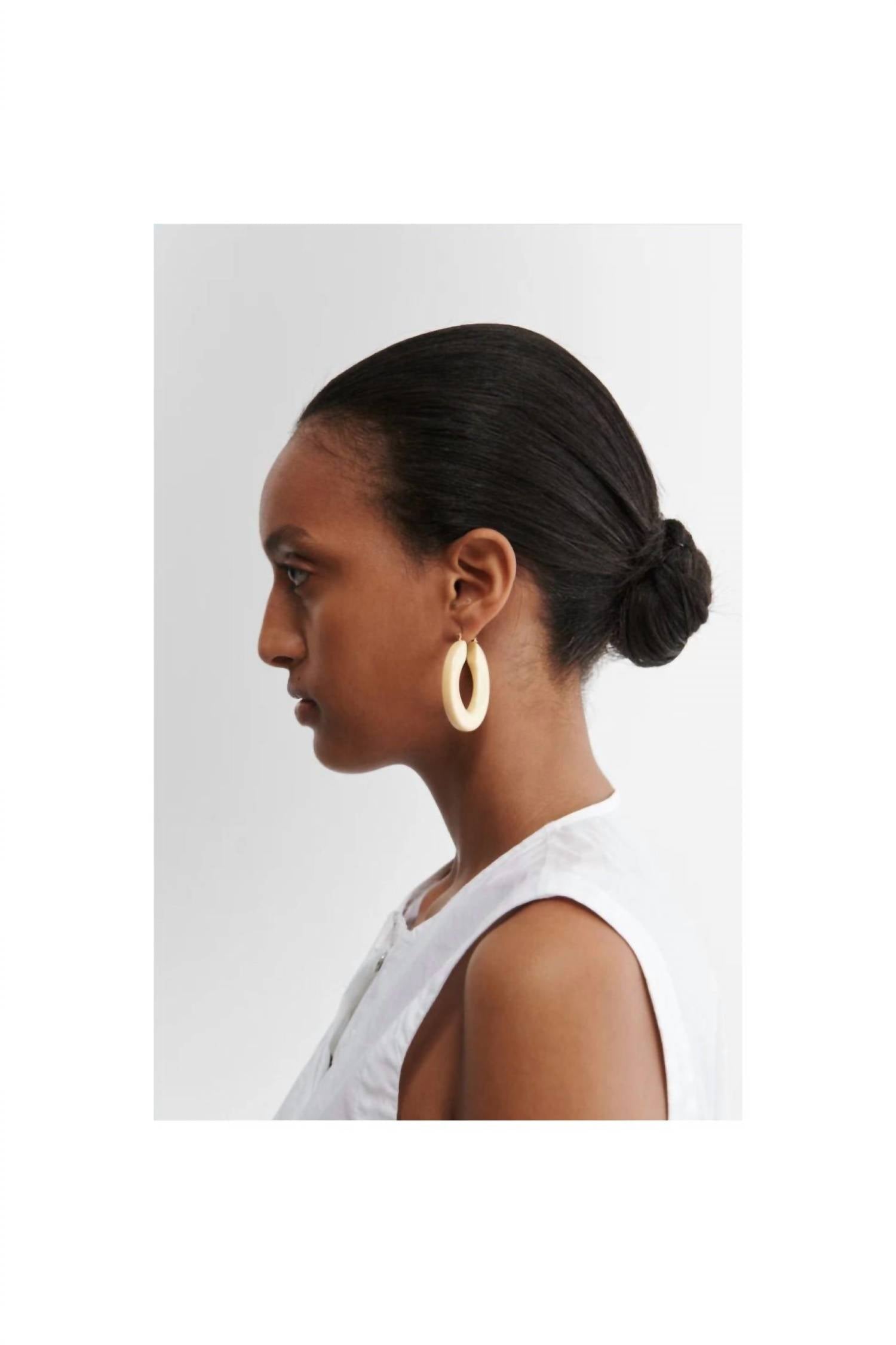 RACHEL COMEY Women's Sly Earrings in oat - women's jewelry - alternate view
