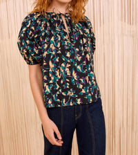 Ulla Johnson - Loli Short Sleeve Blouse