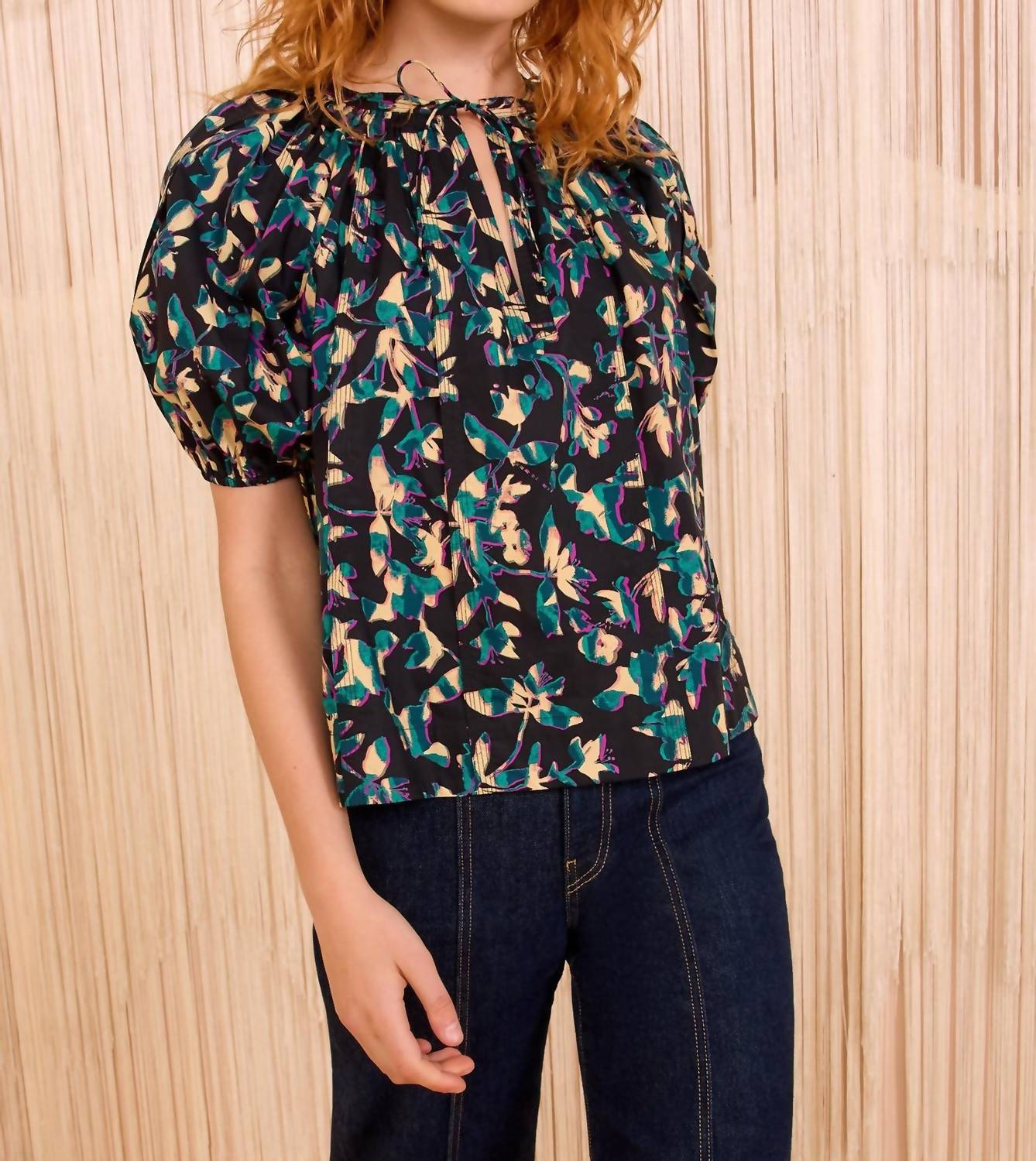 Ulla Johnson - Loli Short Sleeve Blouse