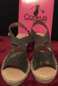Corkys Footwear - Women's Kimmie Wedge Sandals