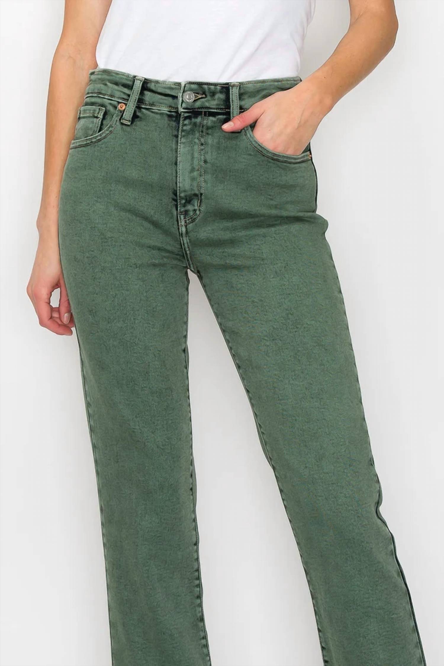 Artemis Vintage - High Rise Straight Jeans