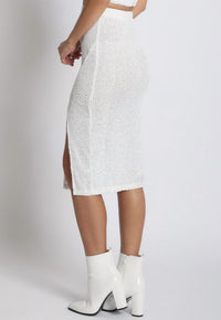 Sans Souci - Sequin Midi Skirt