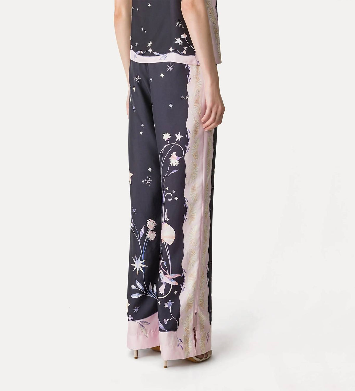 Forte Forte - Deliverance Print Twill Stretch Trousers
