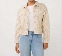 Esqualo - 3d Embroidered Jacket