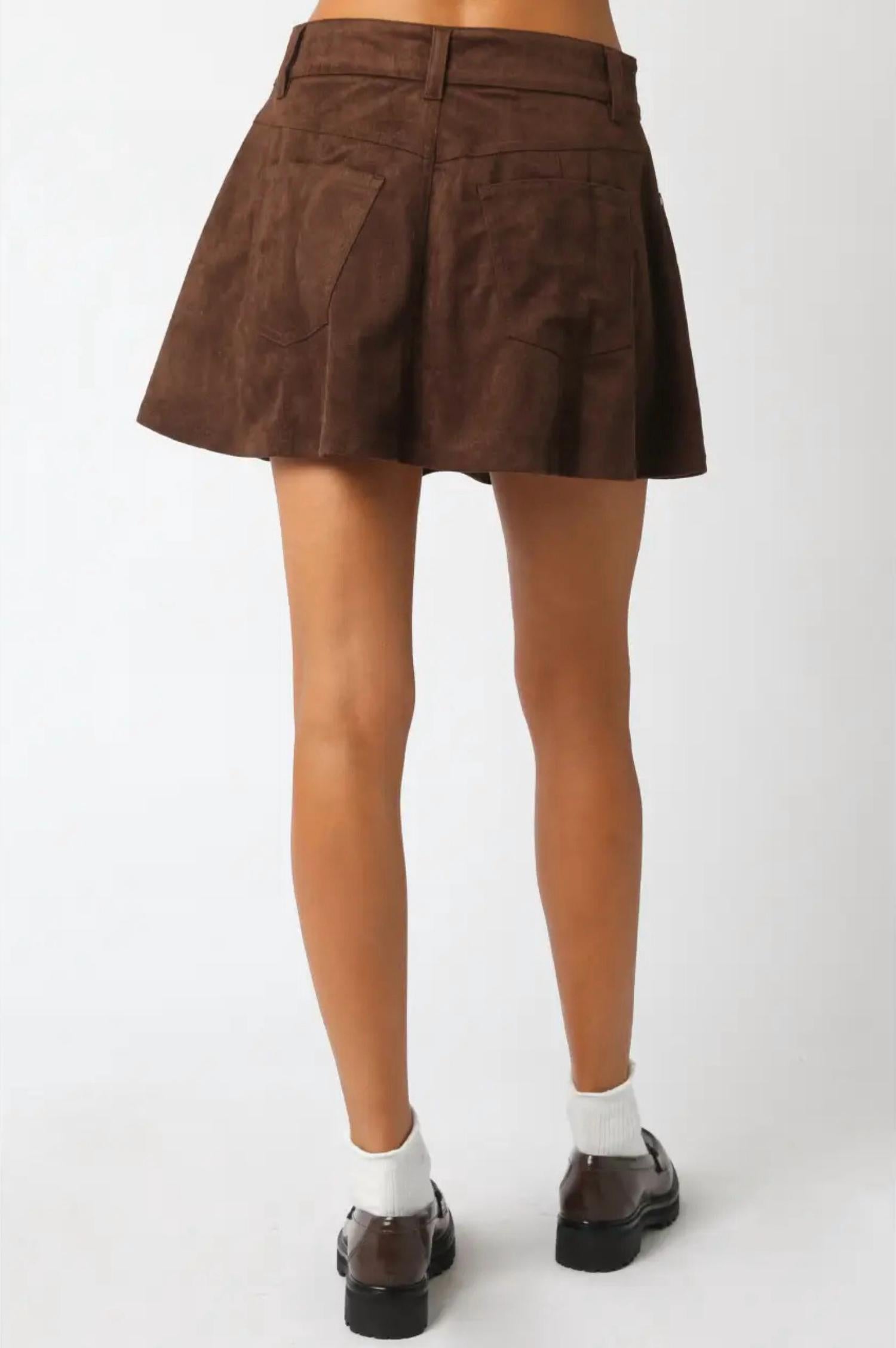 Olivaceous - Selah Flare Skirt