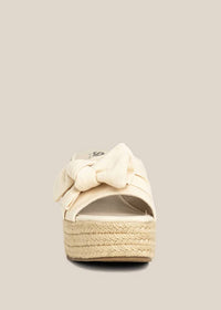 Shu Shop - Women's Ingrid Platform Espadrille Slide Sandal