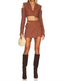 For Love & Lemons - Alysa Crop Blazer