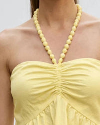 Vava - Pom-Pom Tube Halter Top