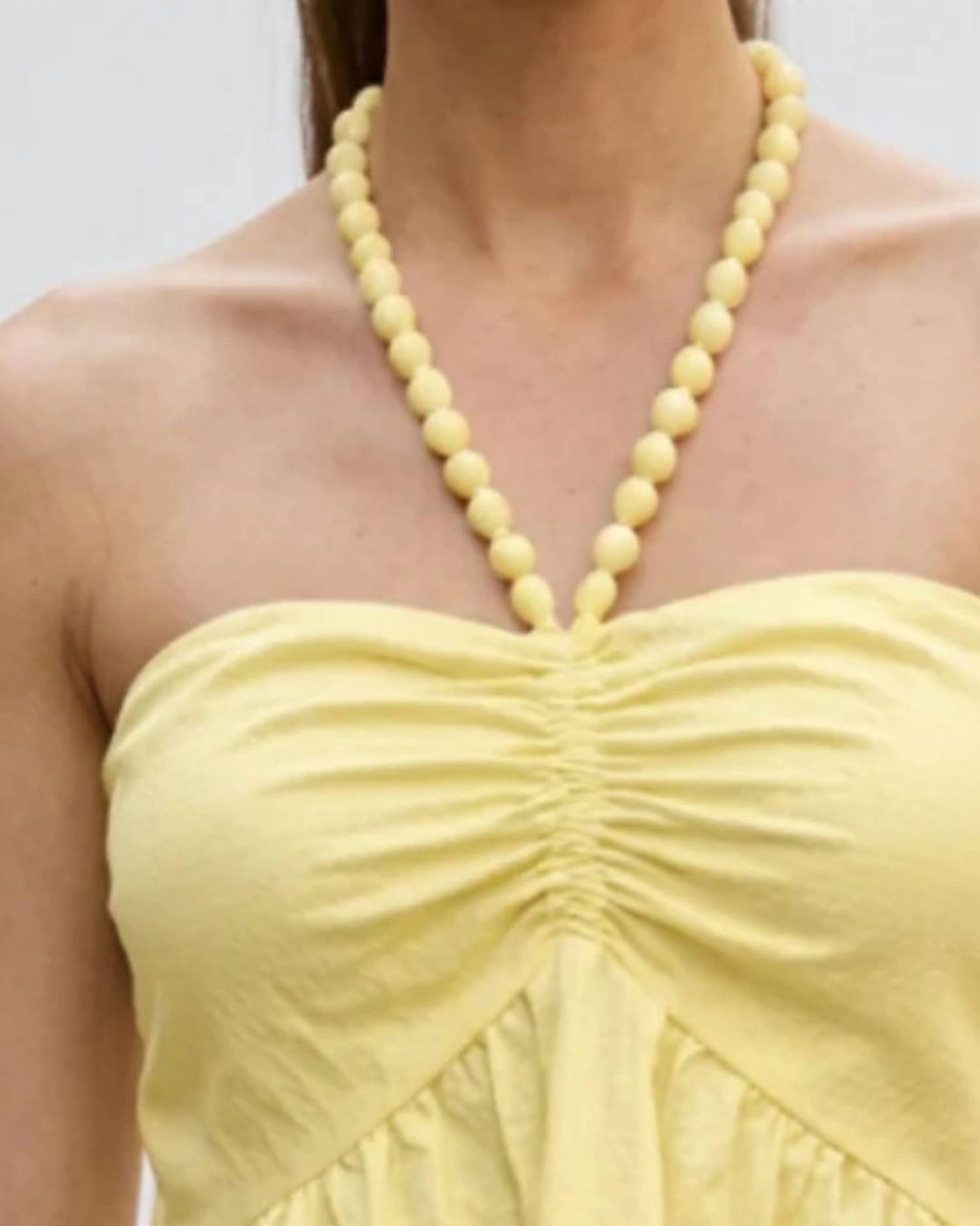 Vava - Pom-Pom Tube Halter Top