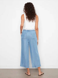 Charlie B - Tencel Wide Leg Jogger Pants