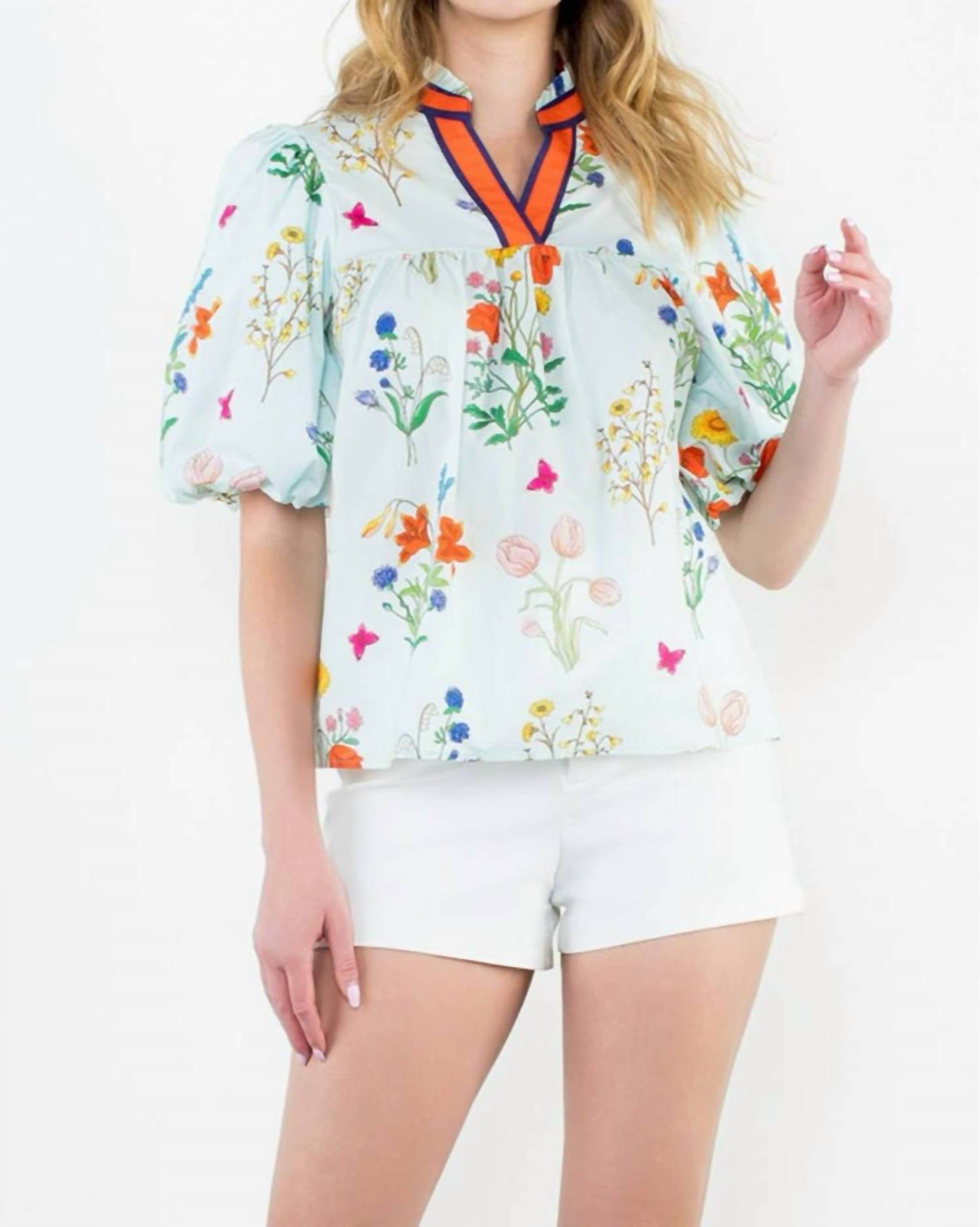 Thml - Eliza Puff Sleeve Top