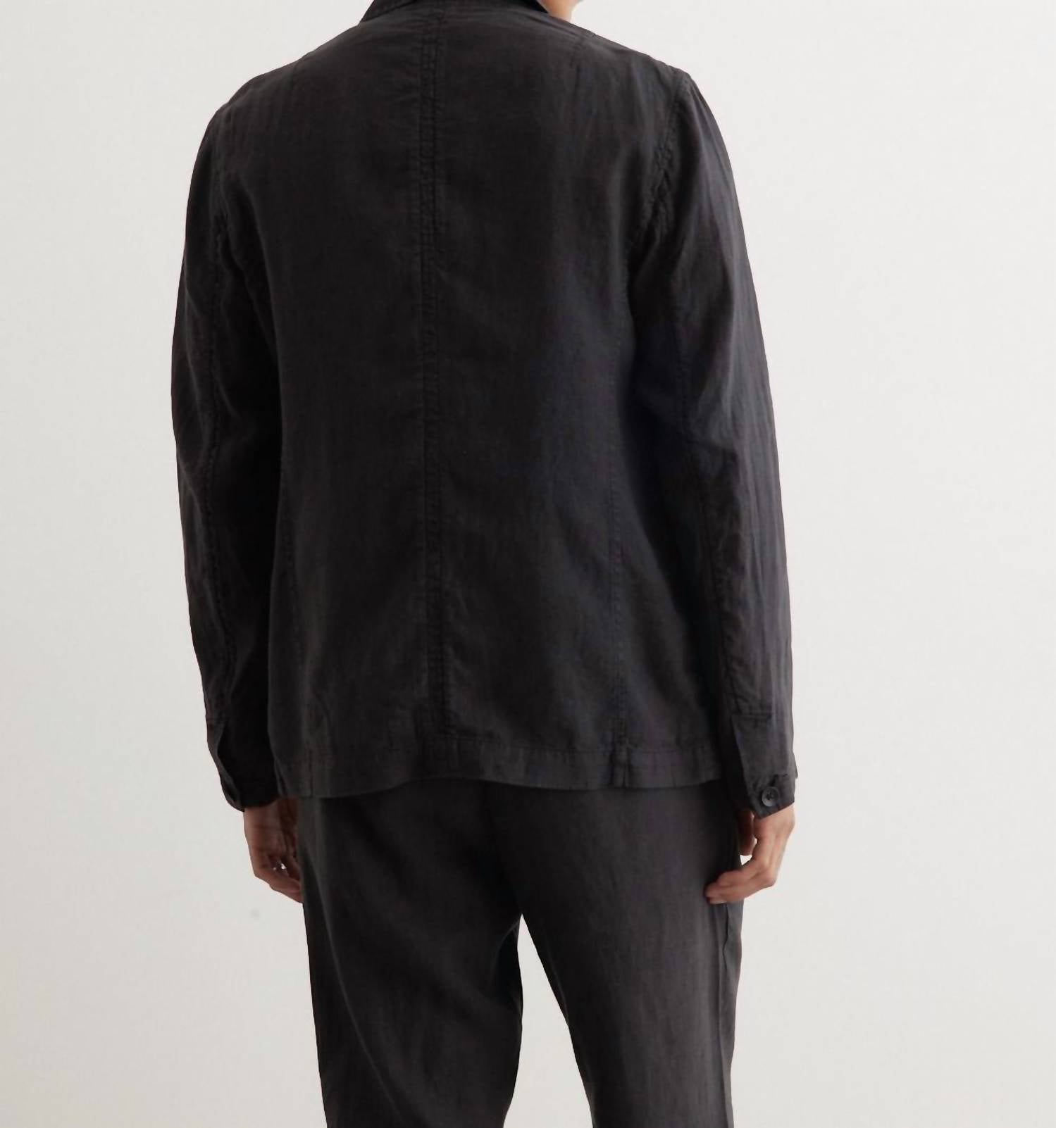Rag & Bone - Evan Chore Linen Jacket