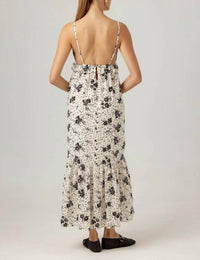 sundays Marceline Maxi Dress in falling petal - women's dress - detail view