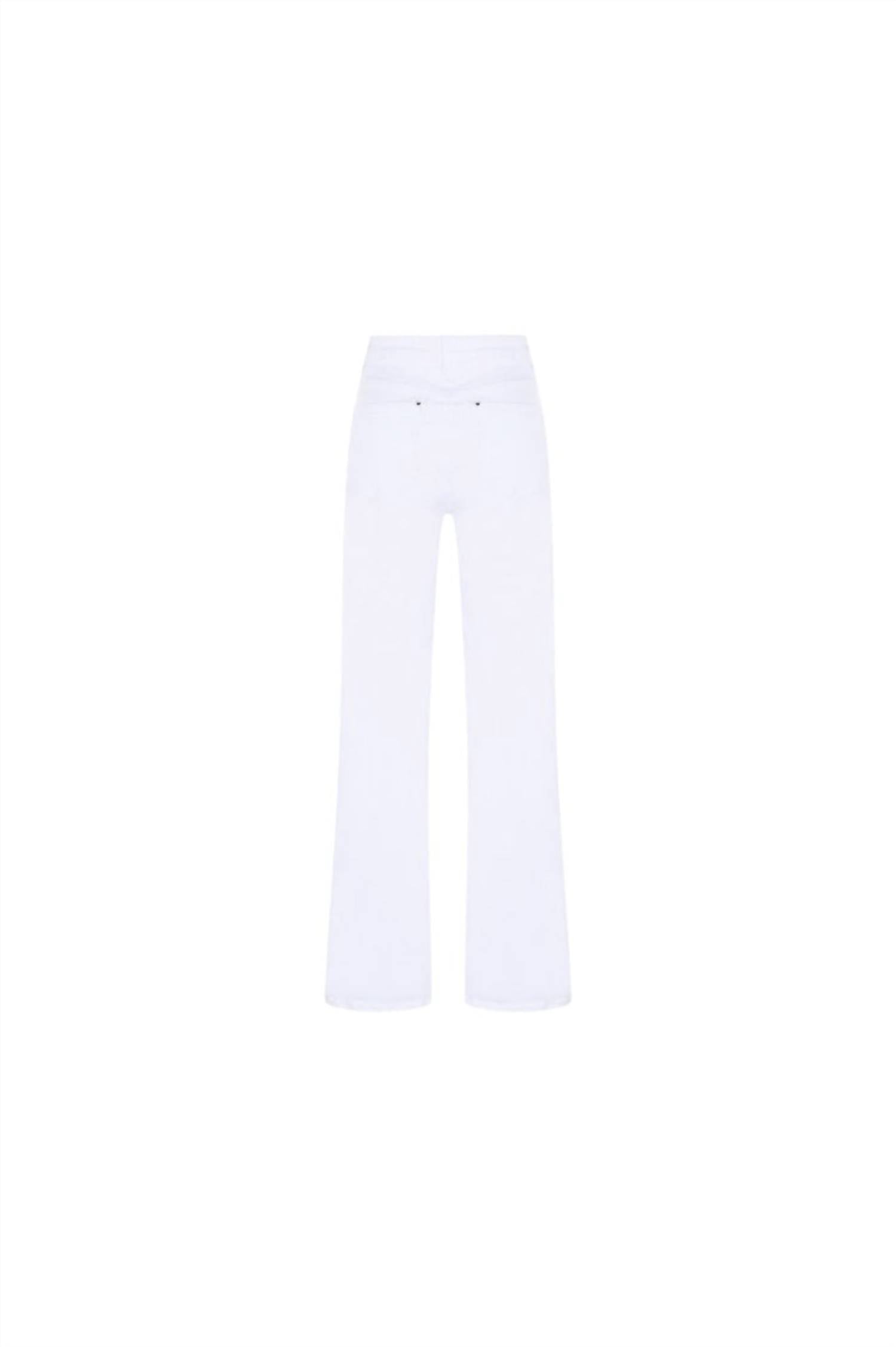 Exquise - Regular High Waist Flare Denim Pants