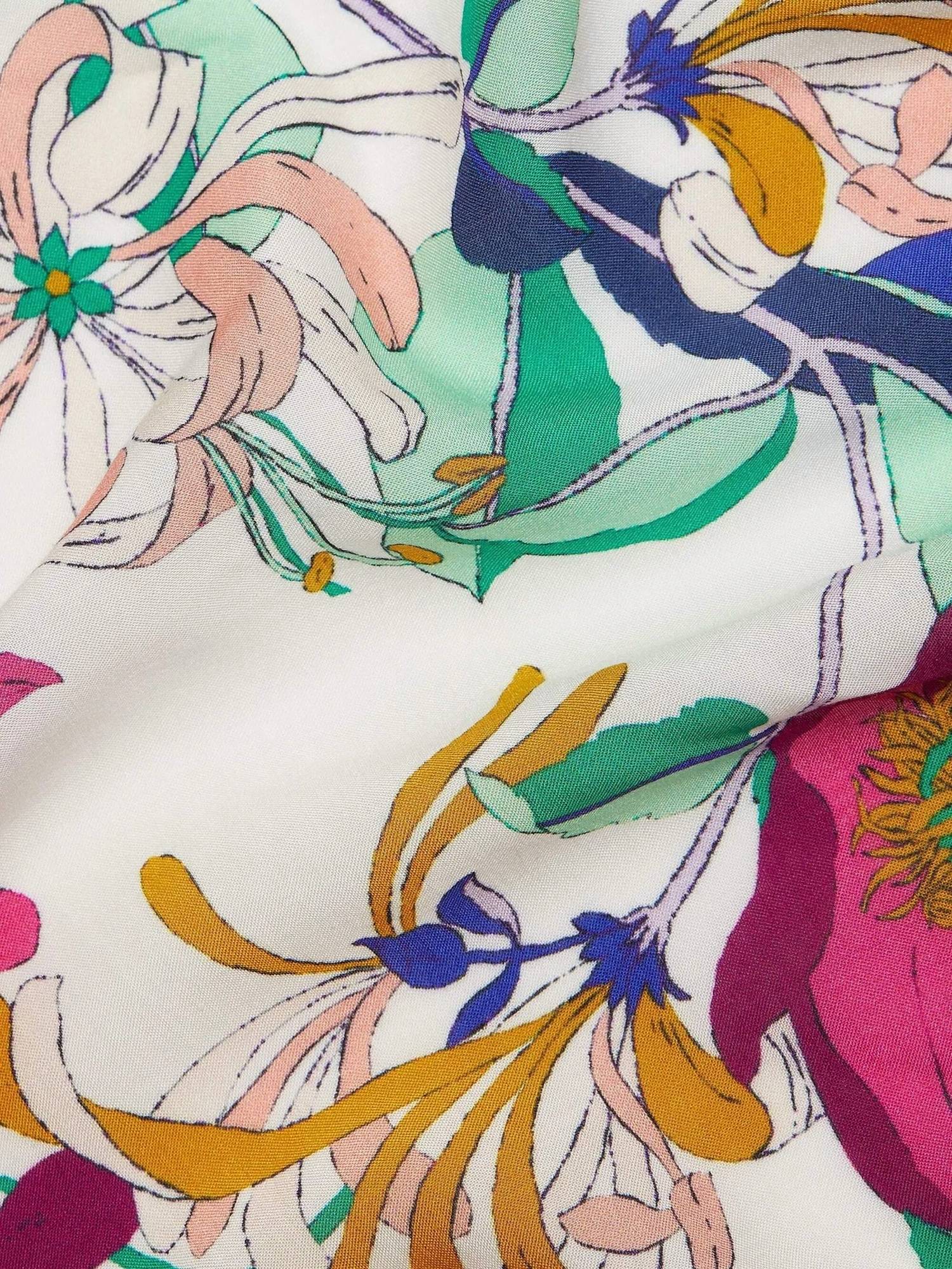 Johnny Was FLORAL TIE SARONG in aldrich - women's swimwear - view 5