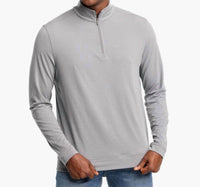 Southern Tide - Cruiser Micro Striped Performance Quarter Zip Pullover Sweatshirt