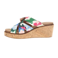 Corkys Footwear - Women's Bowdacious Floral Wedge Sandals