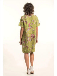 Linen Luv - Elastic Bottom Bubble Dress