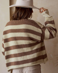 Lovlov - Striped Two Tone Cardigan