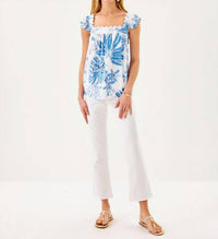 Lilly Pulitzer Gyah Sleeveless Top in blue - women's blouse - view 4