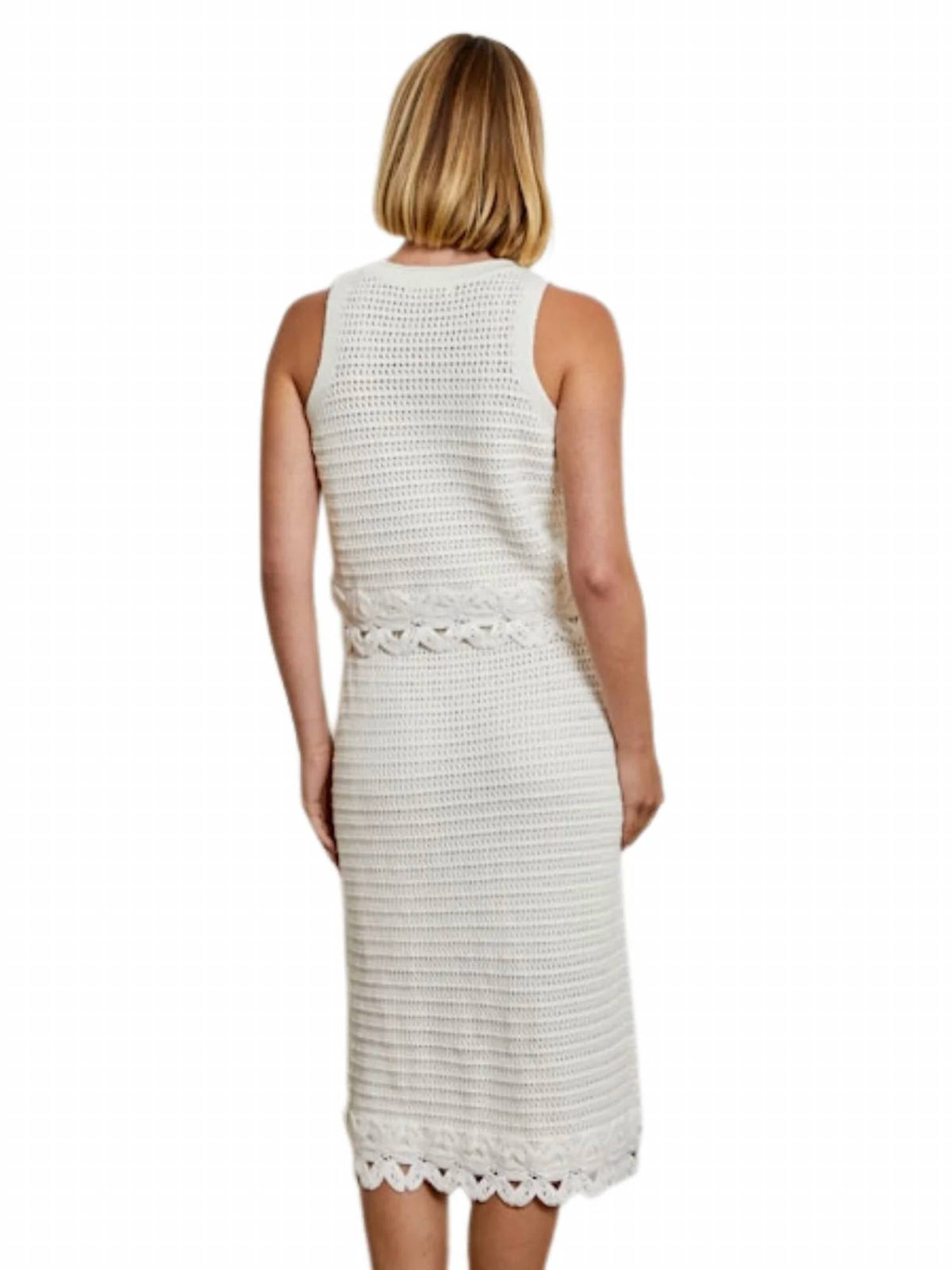 Design History - Evelyn Sweater Tank And Skirt Set