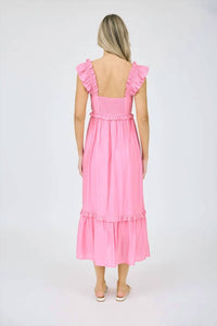 Blu Pepper - Amelia Ruffle Midi Dress