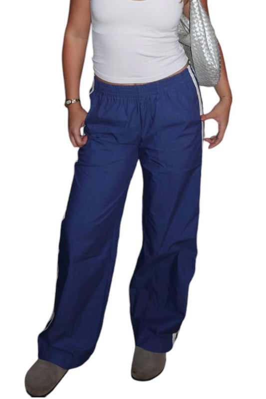 Blue Blush - In Line Track Pants