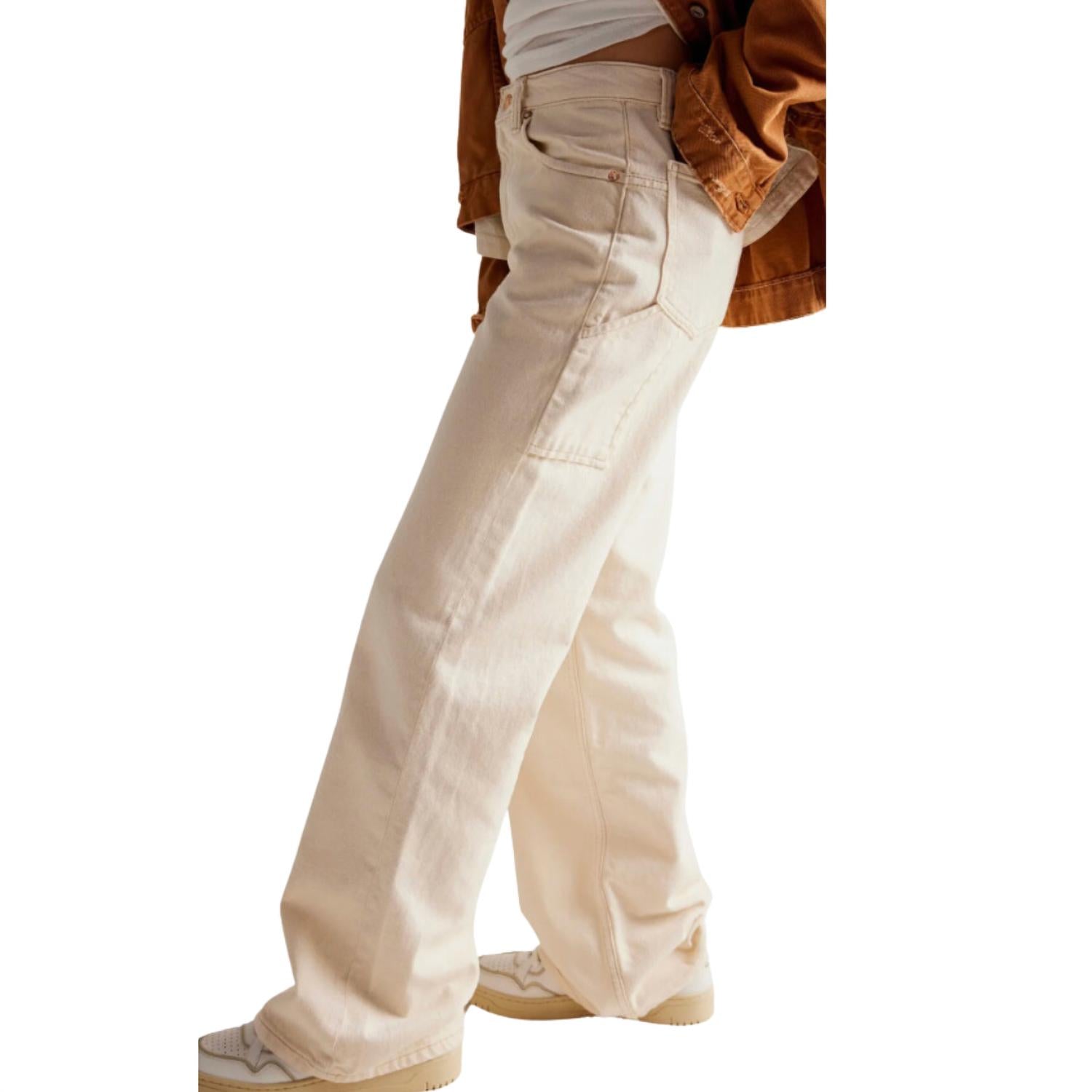 Free People - Women's We The Free Tinsley Baggy High Rise Jeans