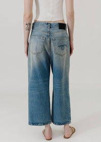 R13 - Cropped Wide Leg Jean